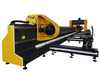 Side Mounted Three/Four Chuck Heavy Duty Tube Laser Cutting Machine